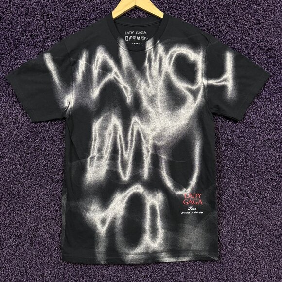Lady Gaga Vanish Mayhem Ball 2025 Tour Synth-Pop T-Shirt S - Picture 1 of 4